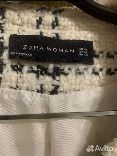 Пиджак жакет Zara женский XL