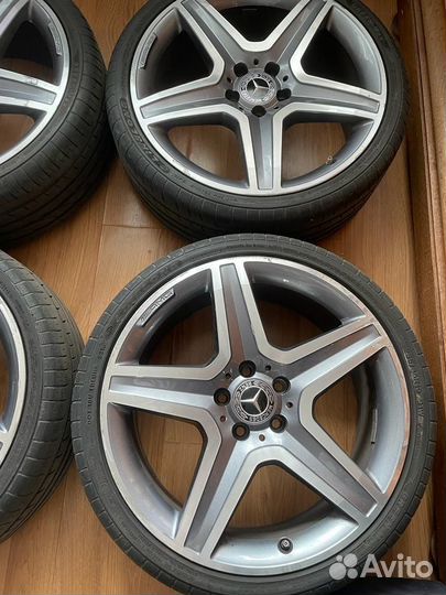 Диски колесные Mercedes GLA с резиной и датчиками