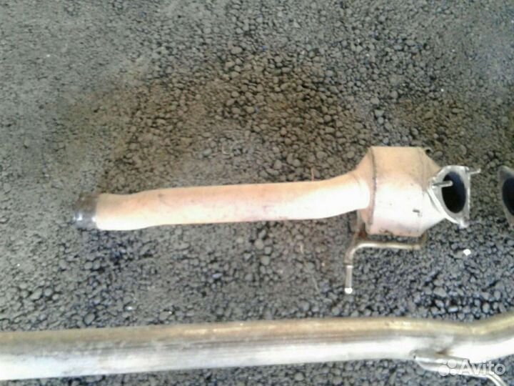 Выхлопная система на Volkswagen touareg R5