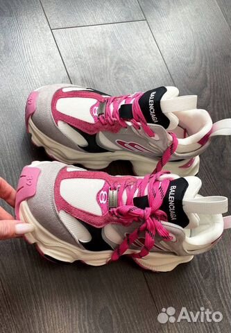 Balenciaga кроссовки натуральные розовые объявление продам