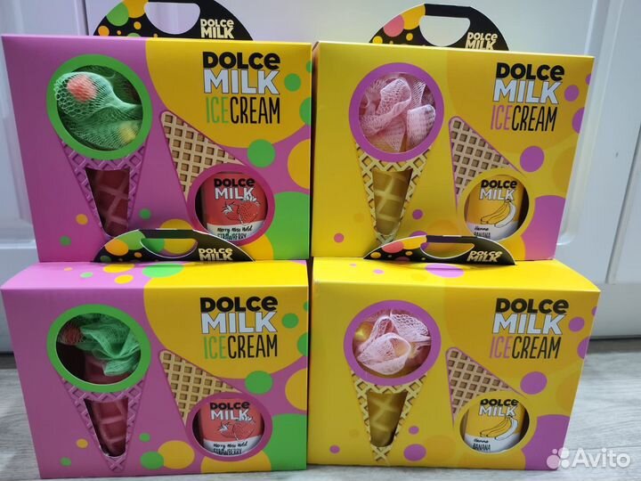 Подарочный набор dolche milk новый 8 марта