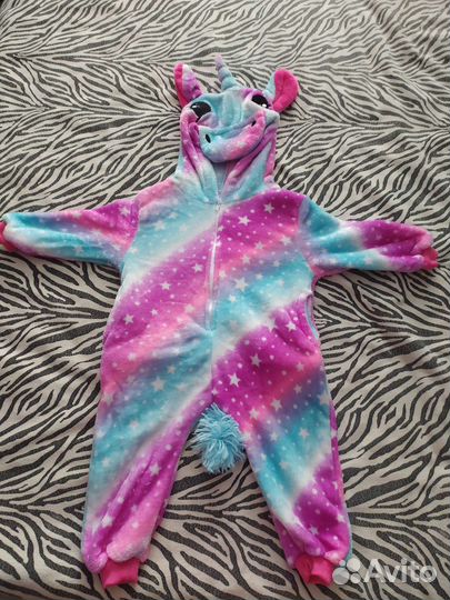 Пижама кигуруми единорог