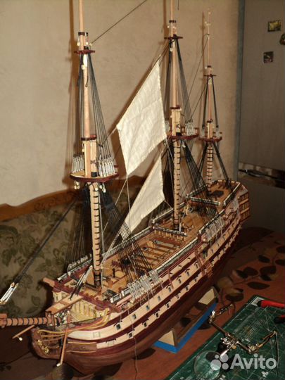Сборная модель корабля HMS Victory 1:84