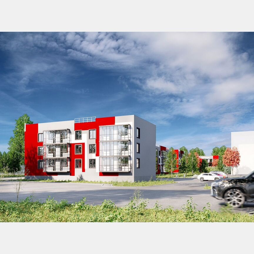 2-к. квартира, 63,1 м², 1/3 эт.