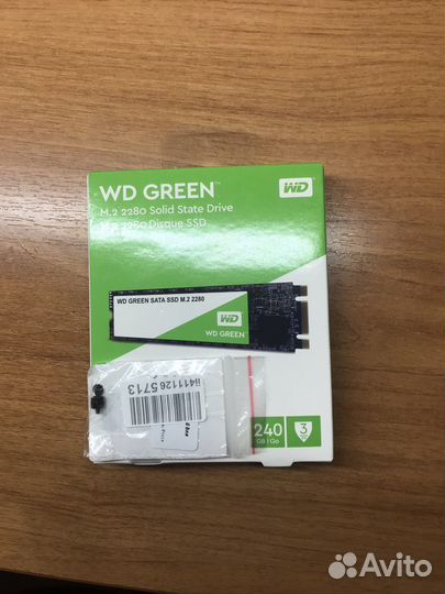 Ssd WD green 240 gb M2
