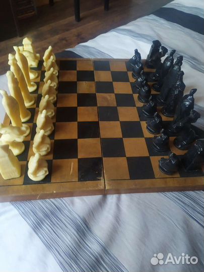 Шахматы СССР фигурки Рыцарей