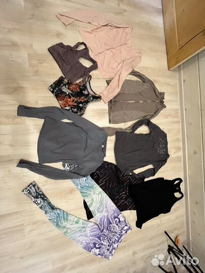 Спортивные вещи пакетом