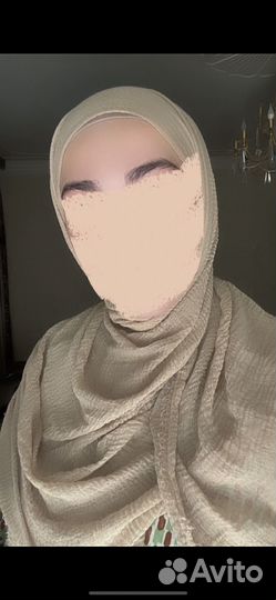 Шарф легкий марлевка