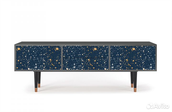 Тв-тумба T4 - Антрацит - Starfall