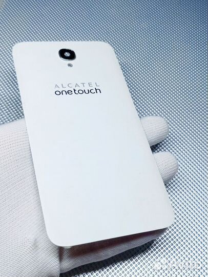 Alcatel Idol 2 6037Y. Задняя крышка. Белая. Ориг