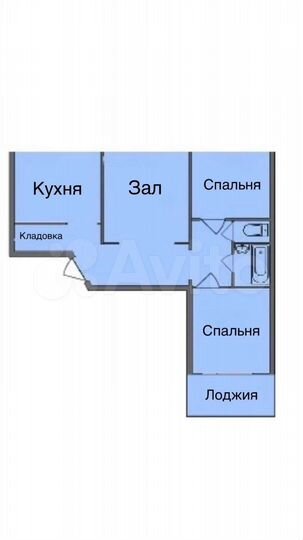 3-к. квартира, 65,9 м², 9/10 эт.