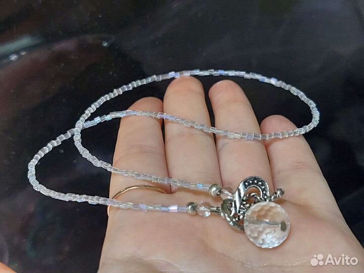 Чокер из бисера