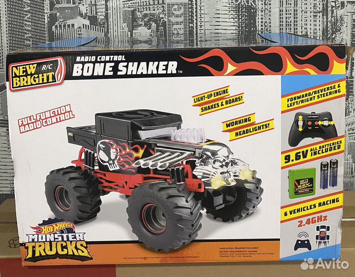 Машина hot wheels monster truck
