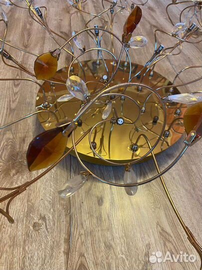 Люстра потолочная светодиодная с пультом