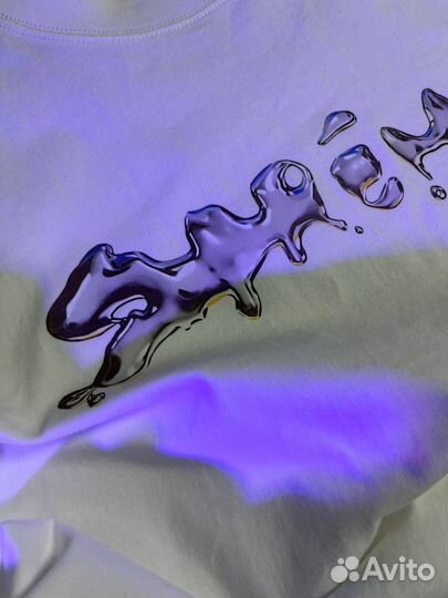 Футболка Supreme хлопковая белая