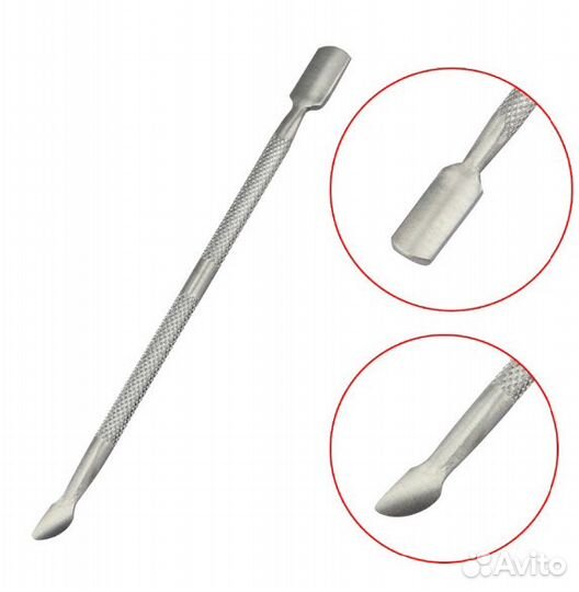 Пушер для маникюра и педикюра ногтей, инструмент