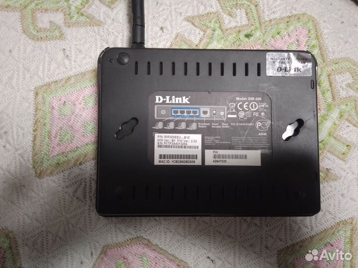 Wifi роутер d link dir 300