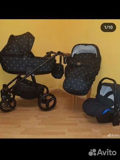 Коляска adamex reggio 3в 1