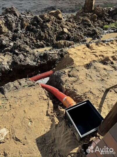 Дренаж участка / ливневка водоотведение