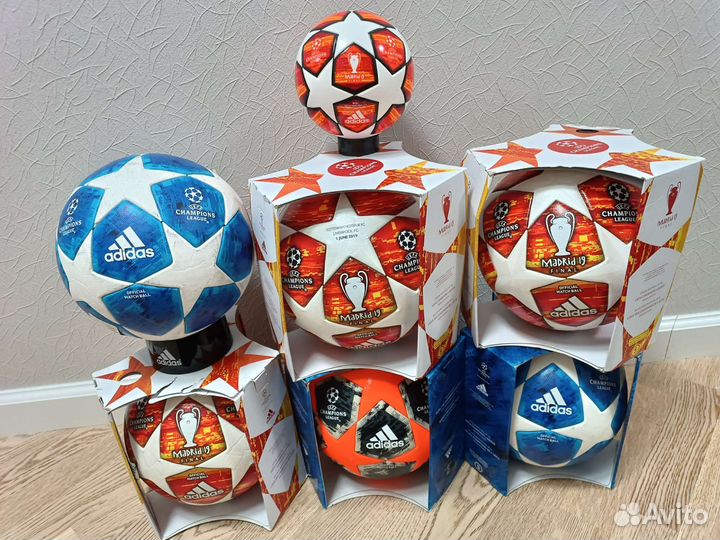 Футбольный мяч adidas лига чемпионов Madrid 2019