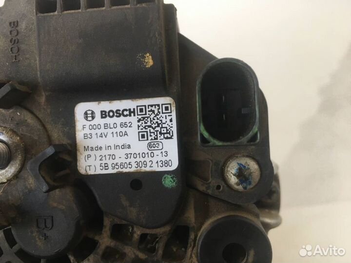 Генератор Лада Гранта,Калина, Bosch,8кл.1.6