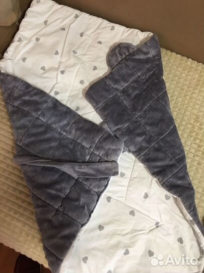 Одеяло и комбинезон на выписку демисезонный