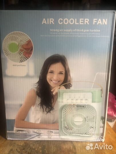 Вентилятор с увлажнителем воздуха