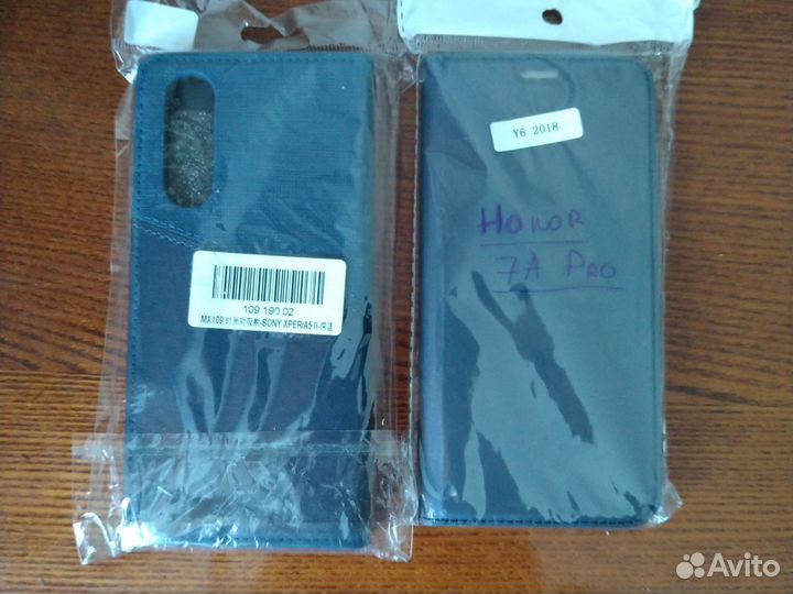 Стекла Honor, чехлы Sony