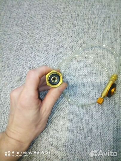 Адаптер переходник для заправки газового баллона