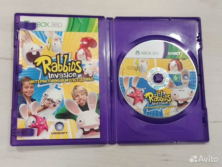 Kinect Rabbids Invasion для X-Box 360