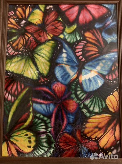 Картина и другие изделия из страз