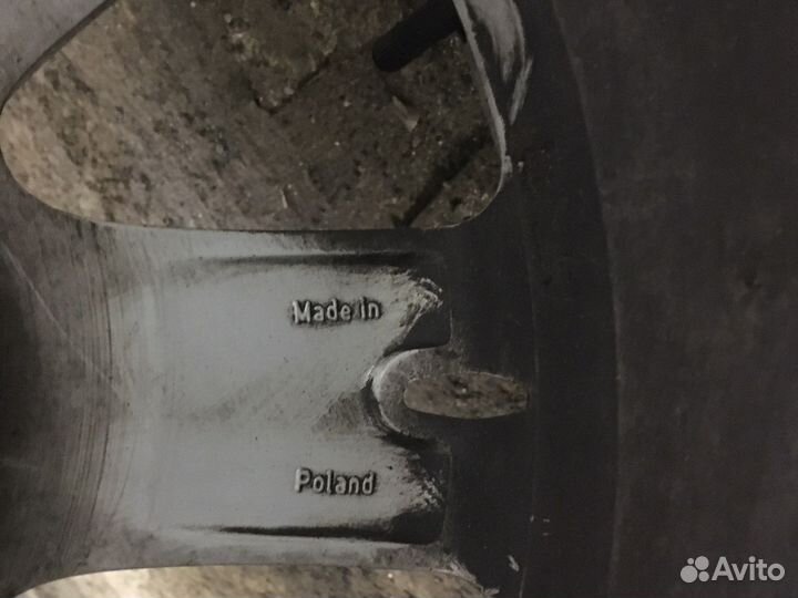 Диски с резиной r18 на Touareg