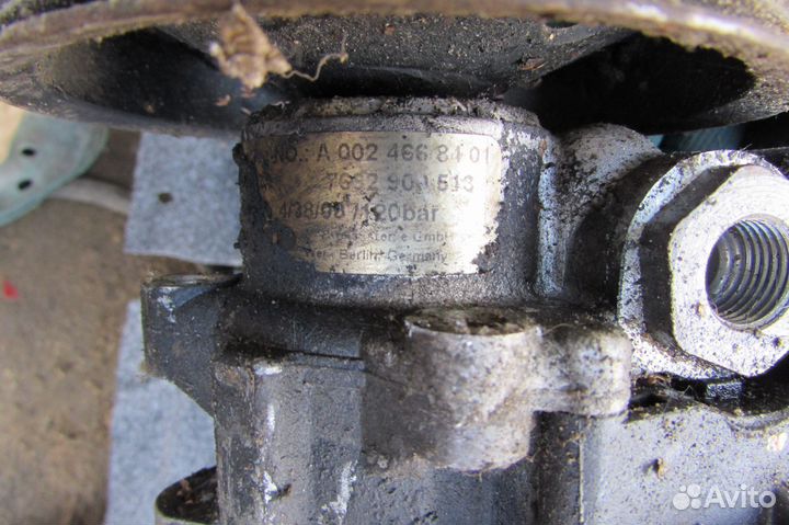 Насос гидроусилителя mercedes c,e,v класс