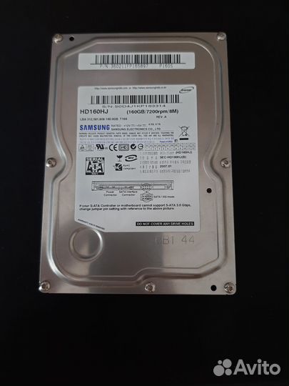 Жесткий диск Samsung 160 GB