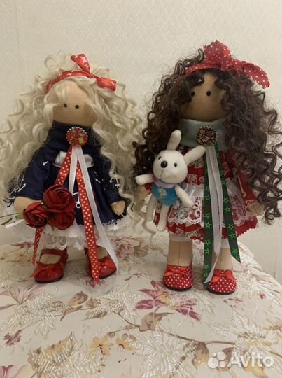 Интерьерная кукла ручной работы