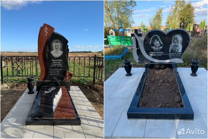 Памятники на могилу (гранит, мрамор)