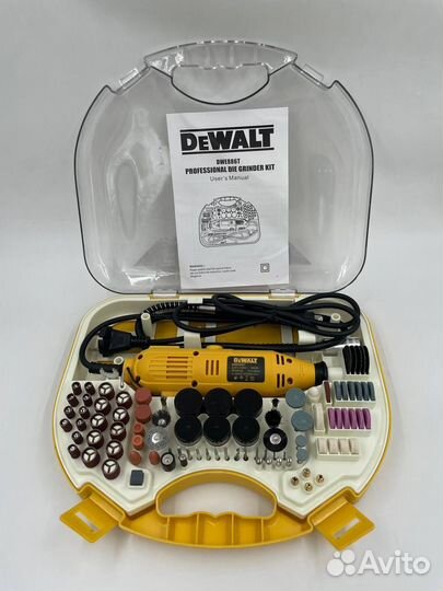 Гравер Dewalt с гибким валом