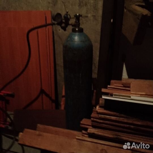 Резак с баллонами и редукторами