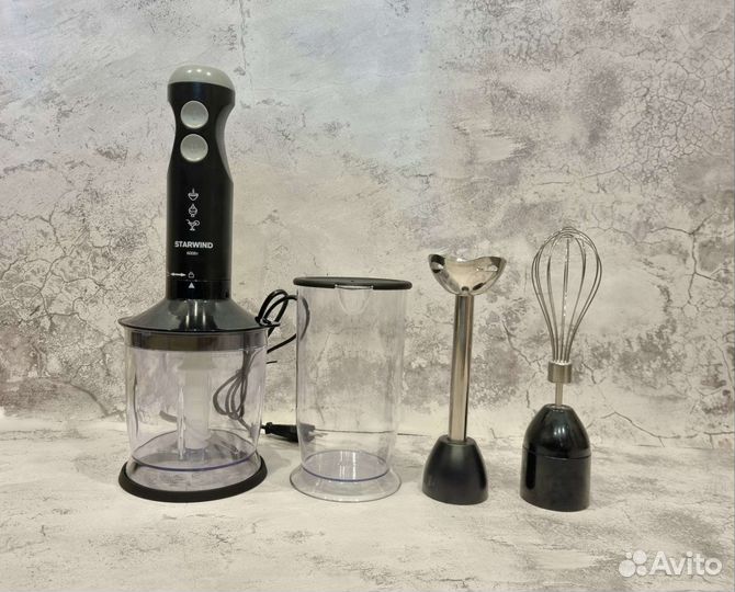 Блендер погружной 4 в 1.Новый/ Доставка
