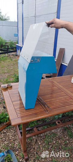 Рулевая консоль со стеклом для катера