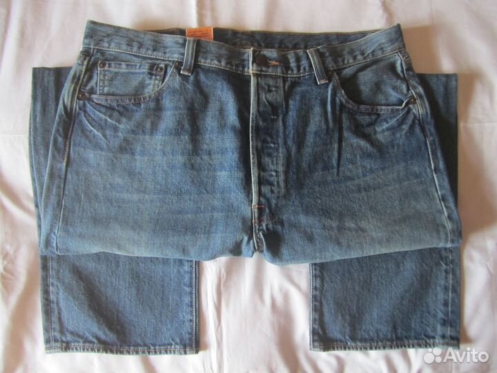 Джинсы Levis 501 W36 L32 из США пошив 2014 года