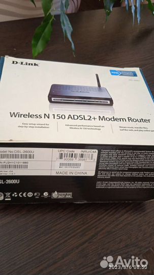 Wireless N 150 adsl2+ Modem Router