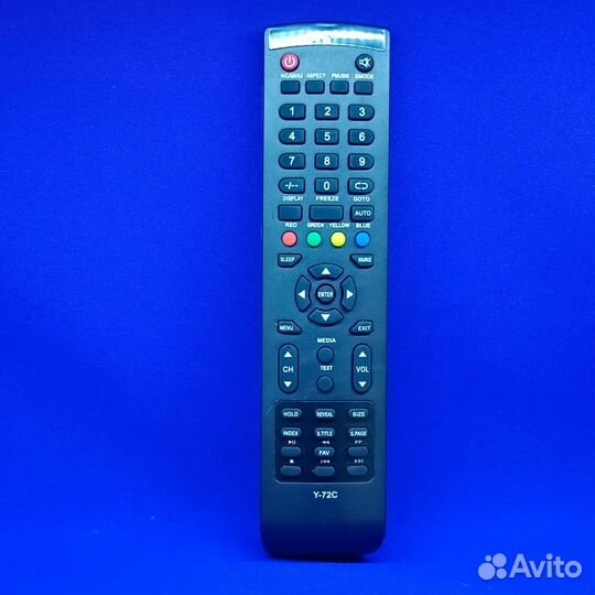Пульт Y-72C для телевизора Supra, Aiwa, fusion