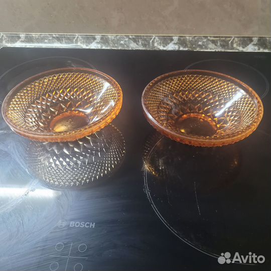 Набор салатников стекло 70е 