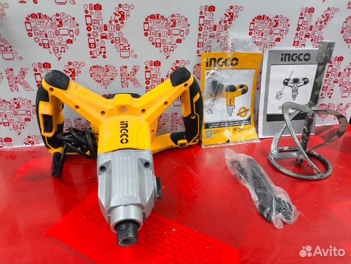Строительный миксер ingco MX214008 T6