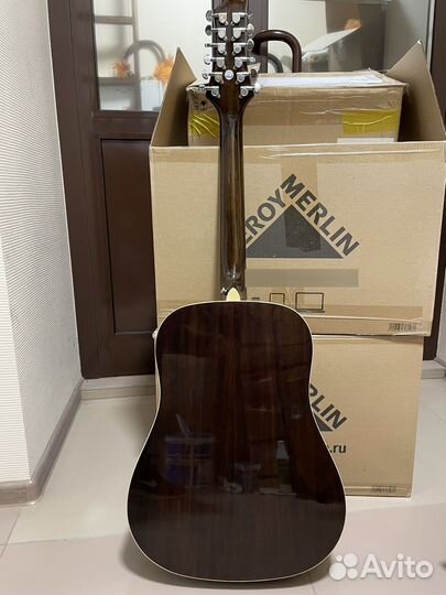 12 струнная электроакустика. Массив. LR Baggs