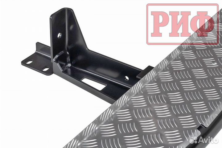 Пороги риф силовые Nissan Patrol Y61 до 2004