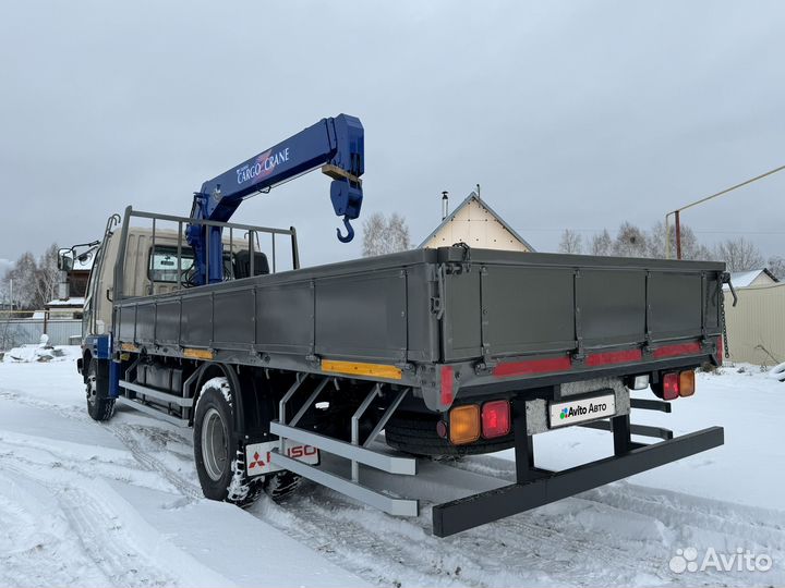 Бортовой грузовик Mitsubishi Fuso Fighter с КМУ Tadano, 1995