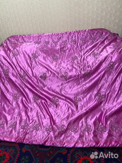 Шерстяное одеяло ручной работы