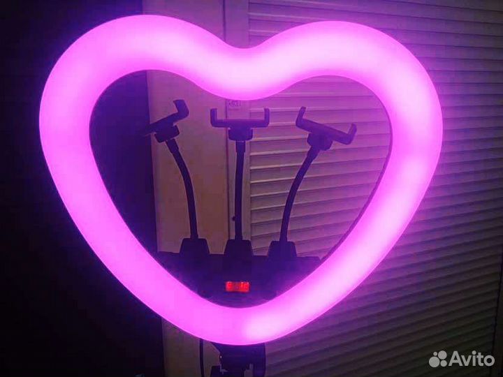 Кольцевая Лампа Сердце